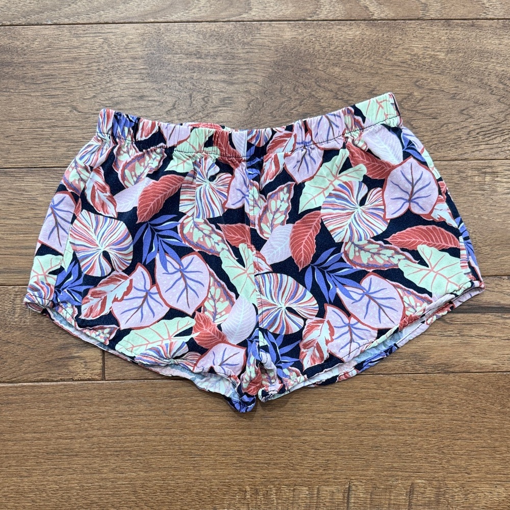 Vince Camuto Girls Pull On Shorts - Botanical Flowers - Size 8